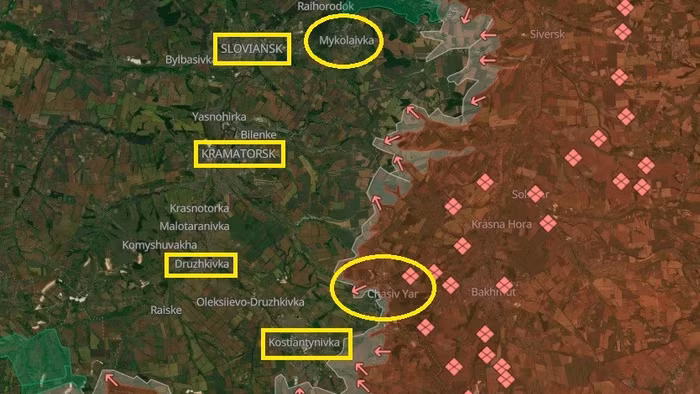 Ukraine tập trung 200.000 quân, quyết tử thủ Sloviansk và Kramatorsk