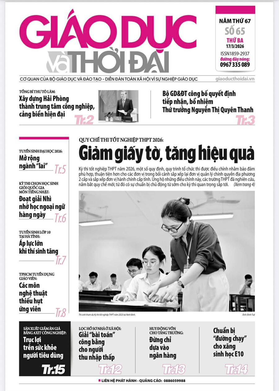 Tin tức báo in 17/3: TPHCM - các môn nghệ thuật thiếu hụt ứng viên