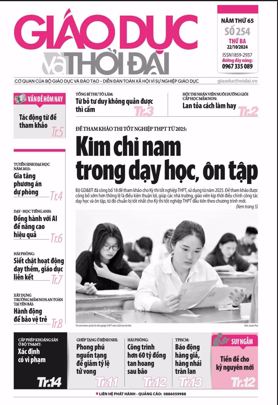 Tin tức báo in 22/10: Gia tăng phương án dự phòng