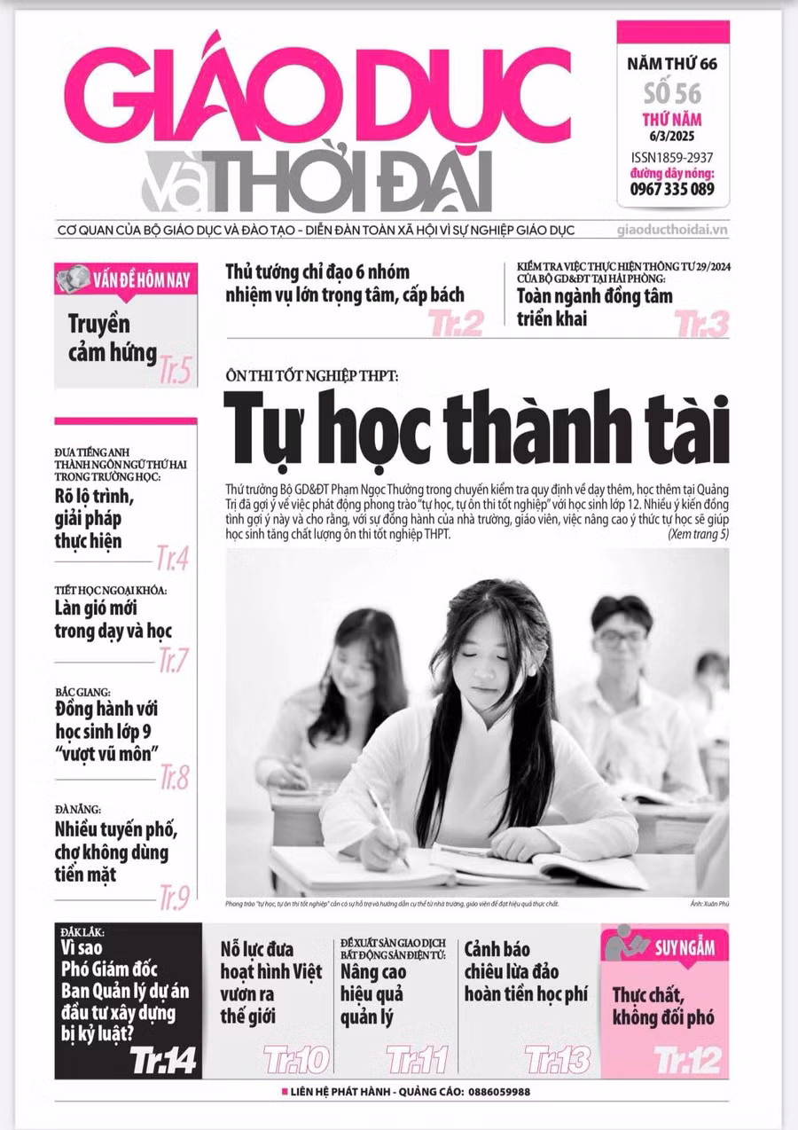 Tin tức báo in 6/3: Khớp nối hướng nghiệp