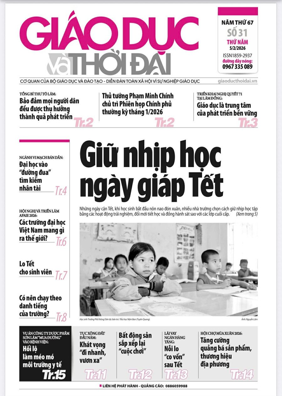 Tin tức báo in 5/2: Đại học vào 'đường đua' tìm kiếm nhân tài