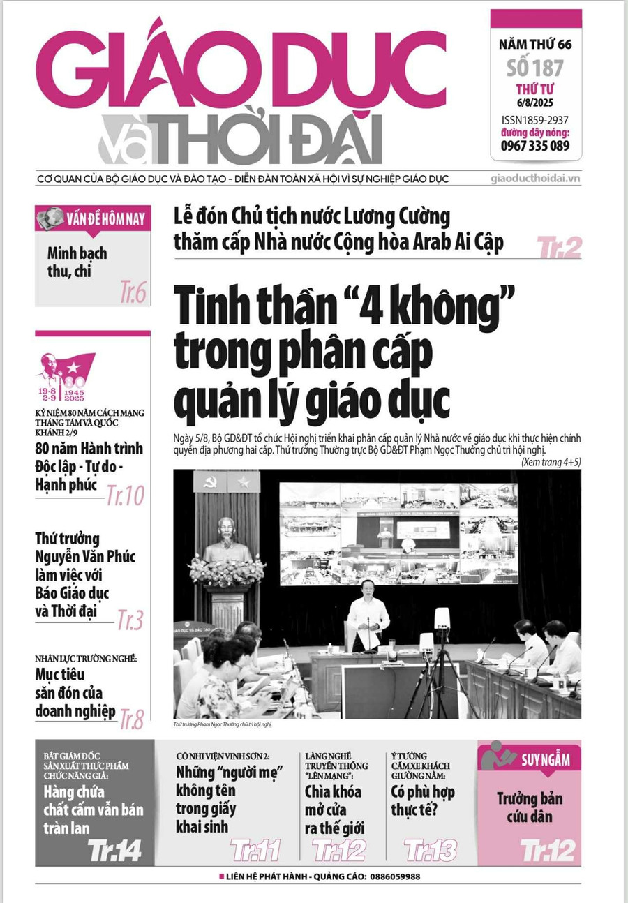 Tin tức báo in 6/8: Rõ trách nhiệm, siết giám sát trong phòng chống lạm thu