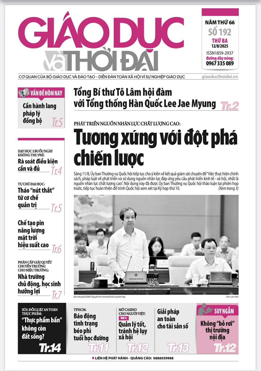 Tin tức báo in 12/8: Báo động tình trạng béo phì tuổi học đường