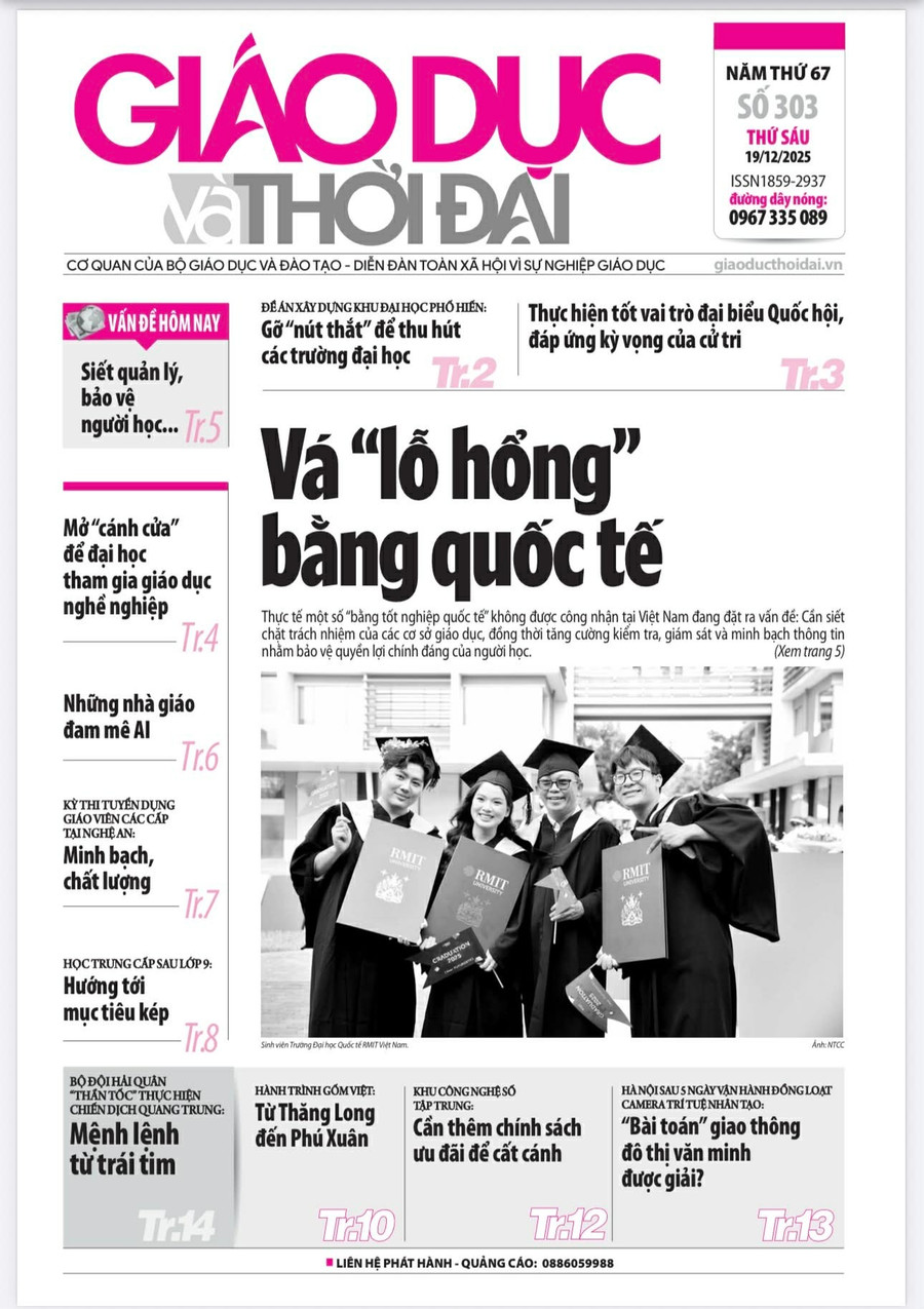 Tin tức báo in 19/12: Vá 'lỗ hổng' bằng quốc tế