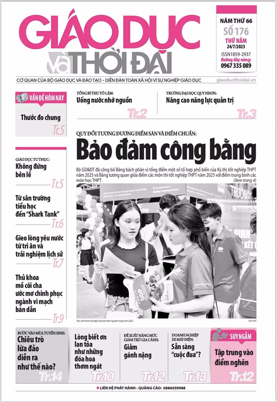 Tin tức báo in 24/7: Gieo lòng yêu nước từ tri ân và trải nghiệm lịch sử