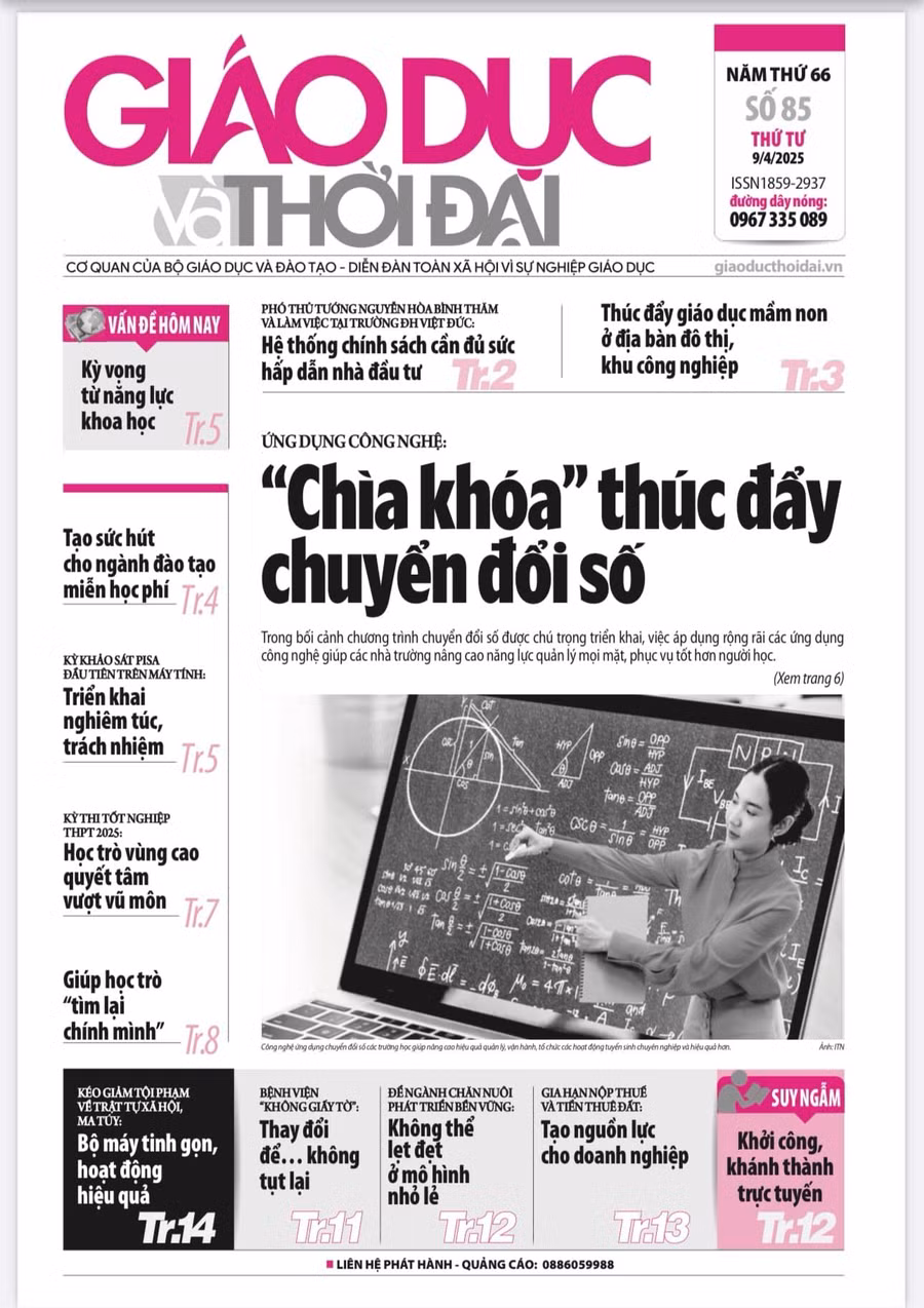 Tin tức báo in 9/4: Tạo sức hút cho ngành đào tạo miễn học phí