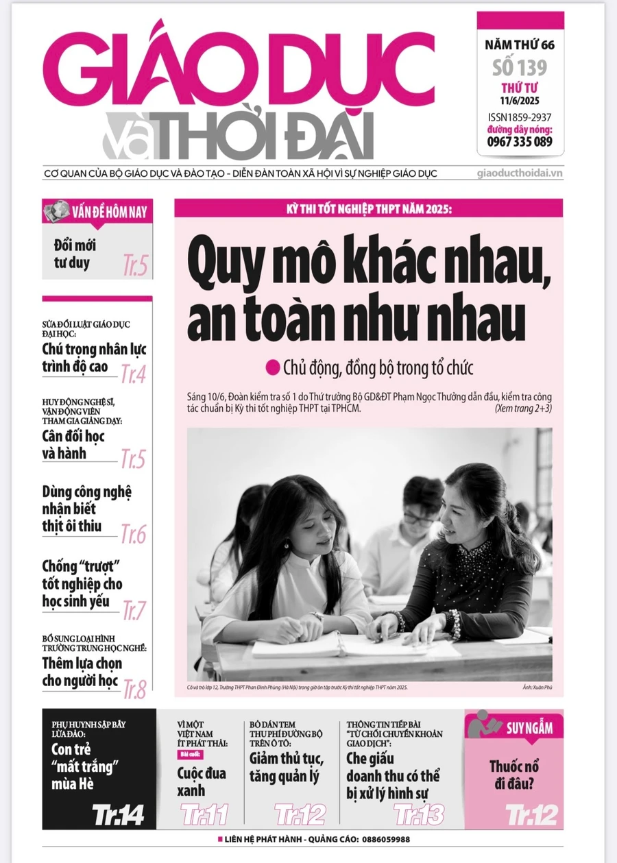 Tin tức báo in 11/6: Chú trọng nhân lực trình độ cao