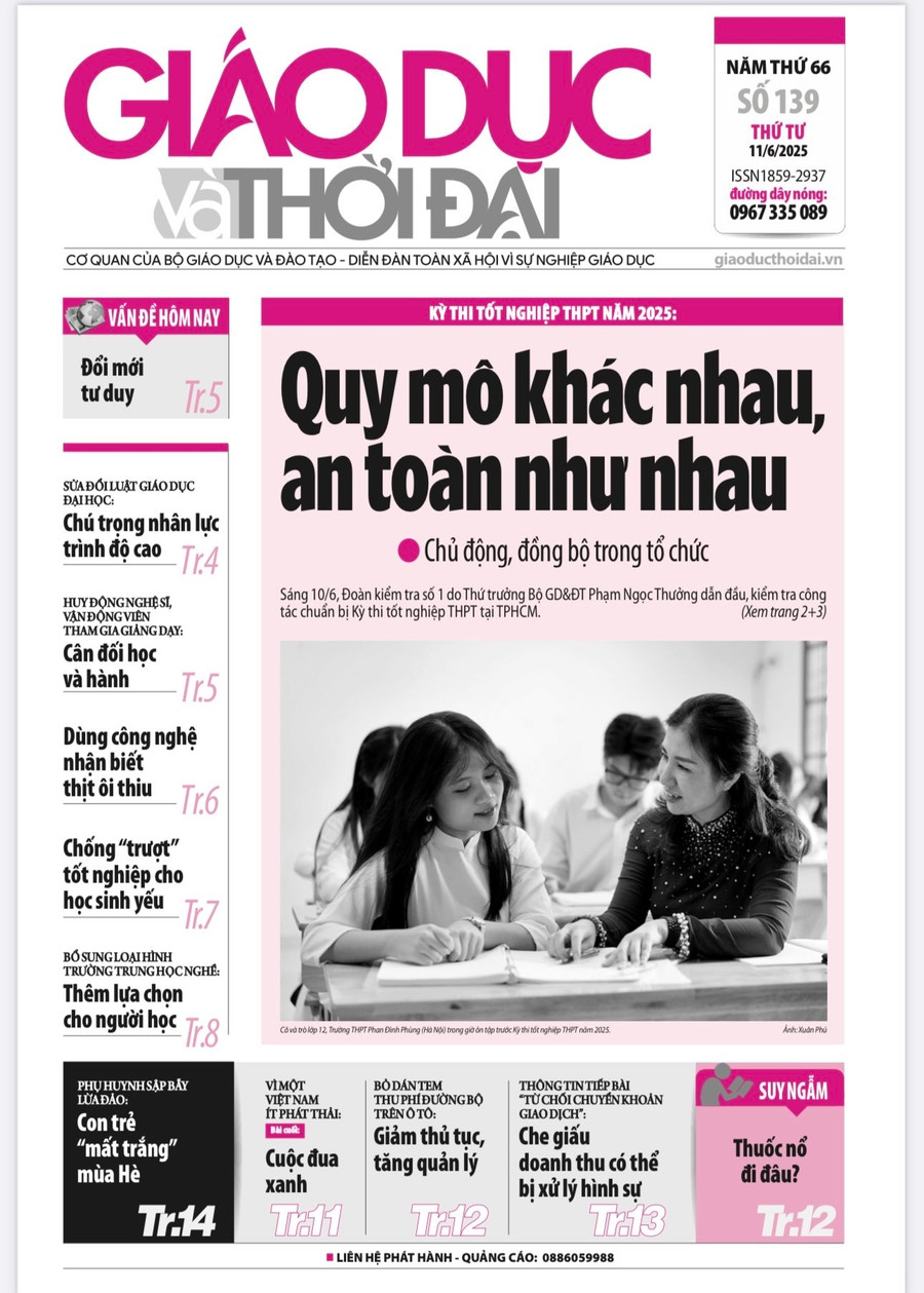 Tin tức báo in 11/6: Chú trọng nhân lực trình độ cao