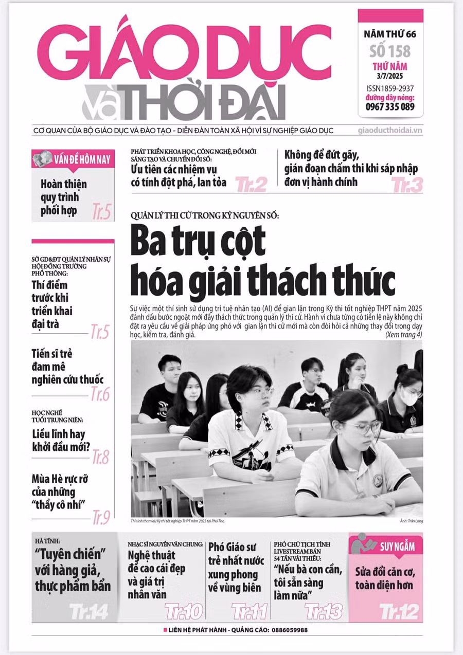 Tin tức báo in 3/7: Ba trụ cột hóa giải thách thức