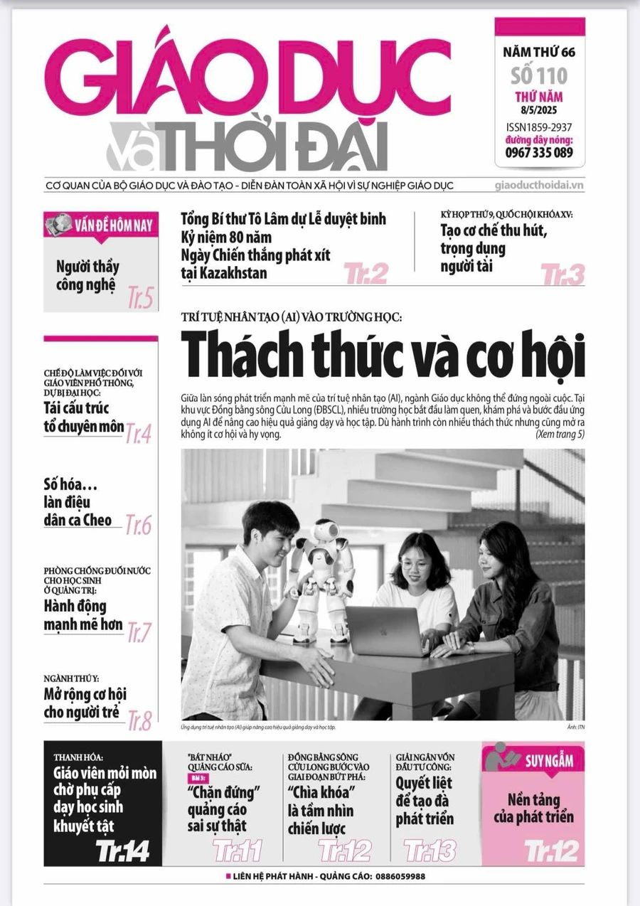Tin tức báo in 8/5: Tạo cơ chế thu hút, trọng dụng người tài