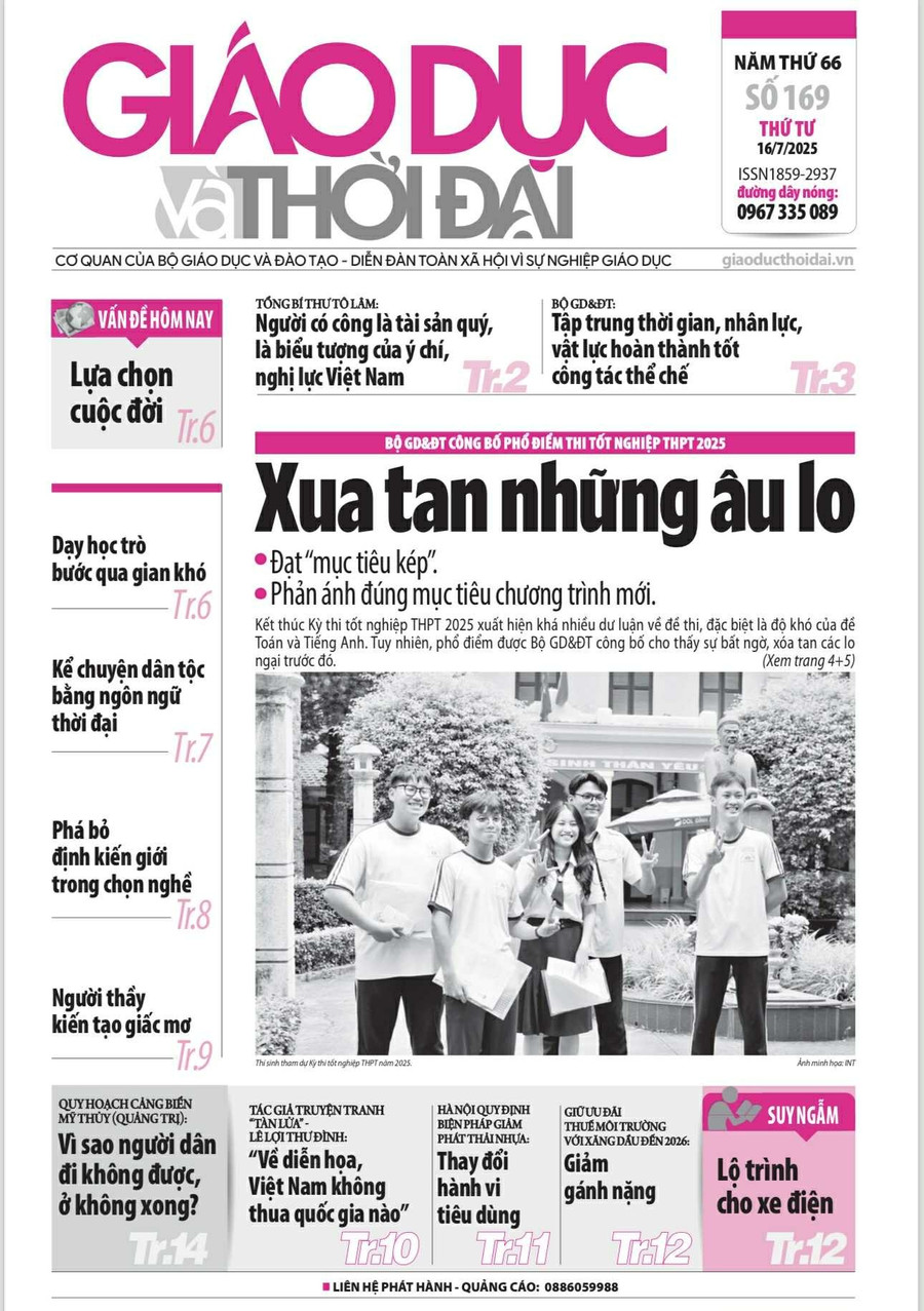 Tin tức báo in 16/7: Phổ điểm thi tốt nghiệp đạt 'mục tiêu kép'