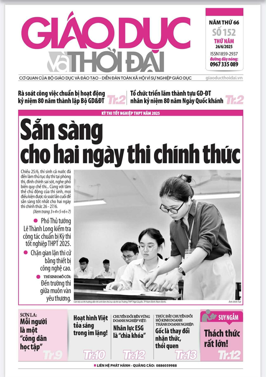 Tin tức báo in 26/6: Sẵn sàng cho hai ngày thi chính thức