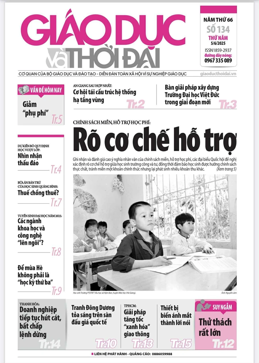 Tin tức báo in 5/6: Các ngành khoa học và công nghệ 'lên ngôi'?