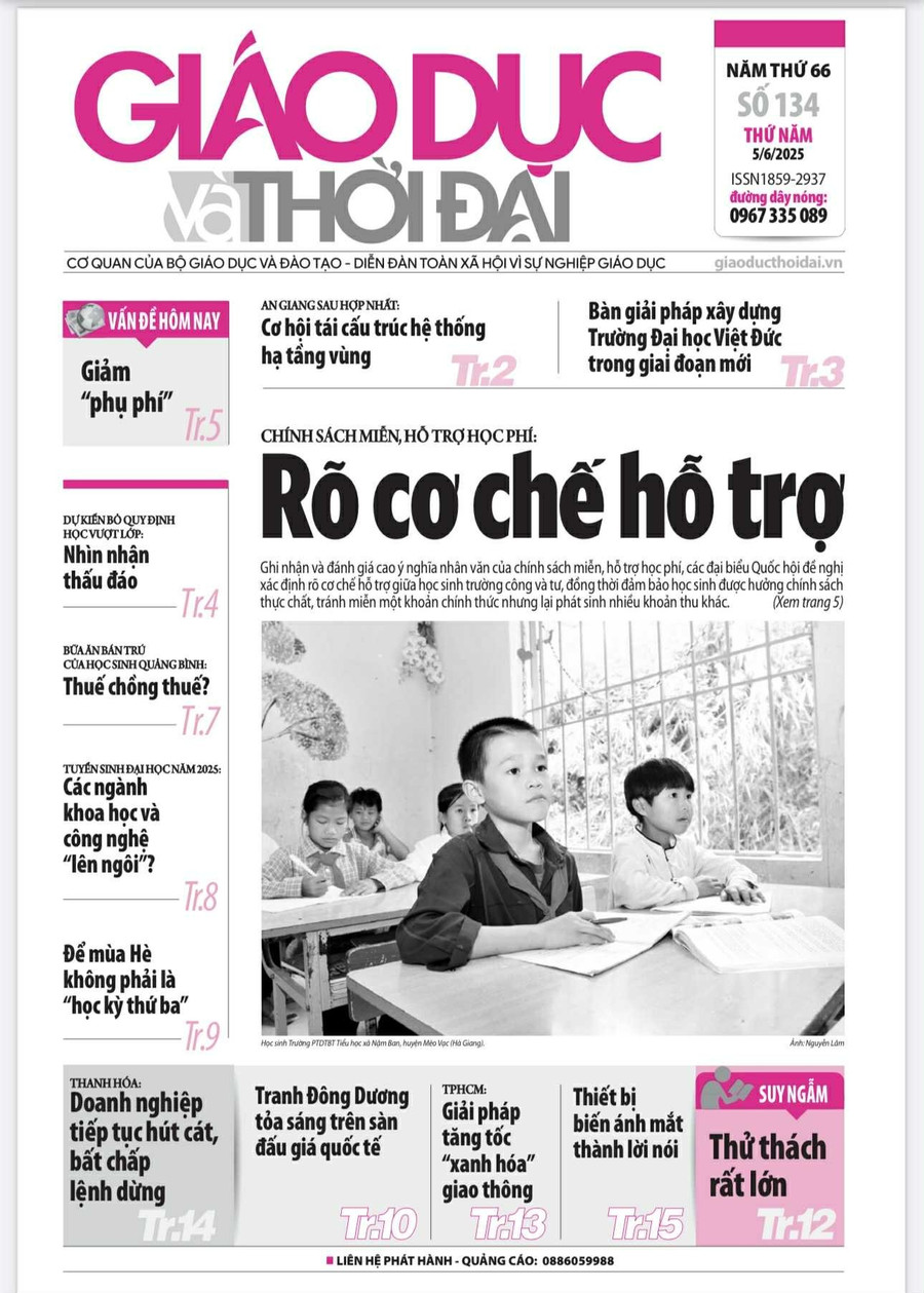 Tin tức báo in 5/6: Các ngành khoa học và công nghệ 'lên ngôi'?
