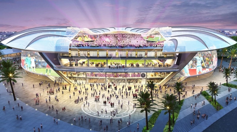 CLB Inter Miami chào đón Messi bằng sân vận động tỷ đô ...