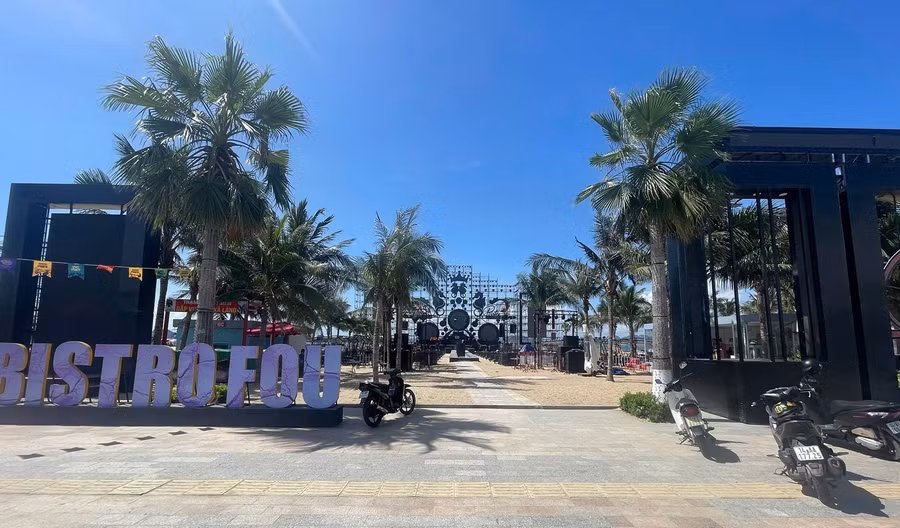 Quán bar Bistro Fou nơi xảy ra vụ việc. 