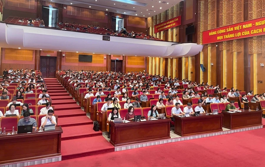 Quang cảnh hội nghị. Ảnh: Hoài Minh