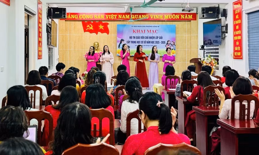 Quang cảnh lễ khai mạc.