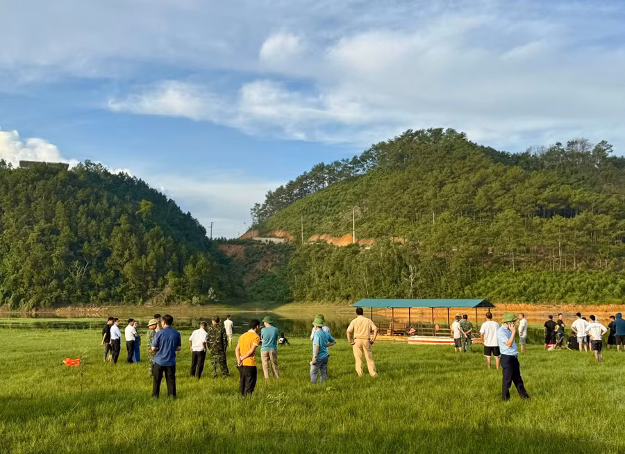 Khu vực nơi các nạn nhân gặp nạn.