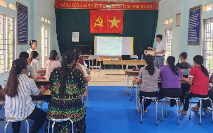 Lớp học nghiệp vụ du lịch tại xã Lục Hồn. anh-123.jpg