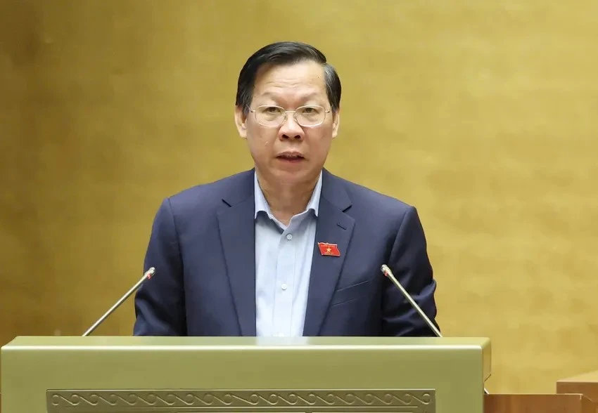 Chủ nhiệm Ủy ban Kinh tế và Tài chính Phan Văn Mãi.