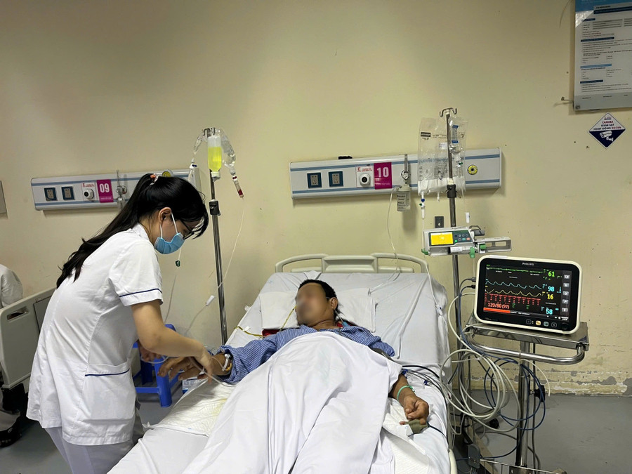 Trong trường hợp bão ảnh hưởng đến đất liền, các đơn vị được yêu cầu tổ chức trực chuyên môn, trực cấp cứu 24/24. Ảnh minh hoạ. 