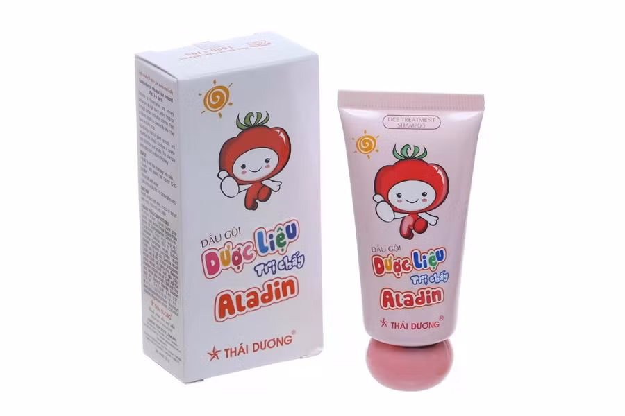 Dầu gội dược liệu sạch chấy Aladin. 