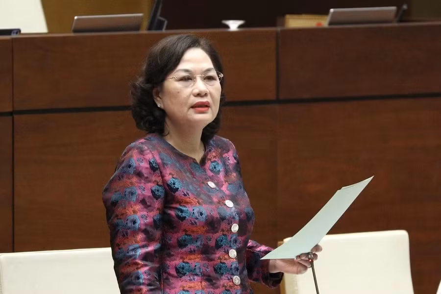 Thống đốc Ngân hàng Nhà nước Nguyễn Thị Hồng. 