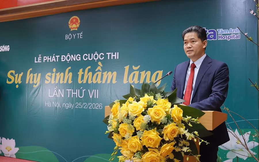 Thứ trưởng Bộ Y tế Vũ Mạnh Hà. 