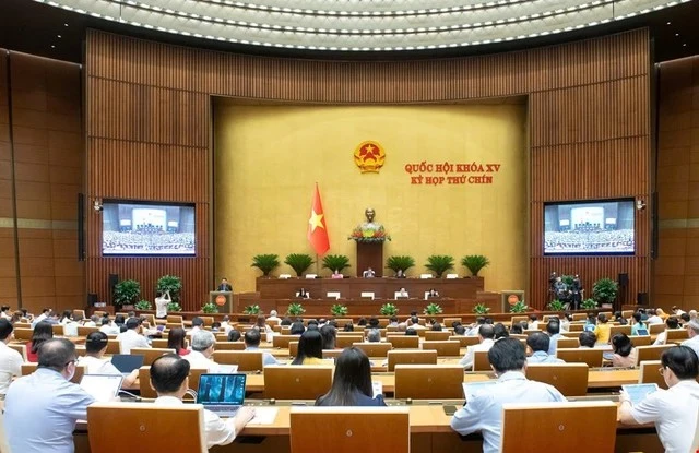 Kỳ họp thứ 9, Quốc hội khóa XV sáng 10/5.
