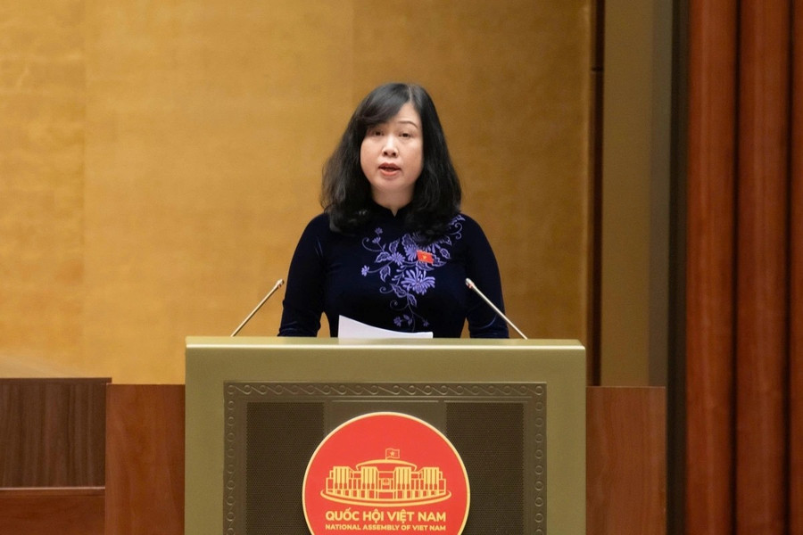 Bộ trưởng Bộ Y tế Đào Hồng Lan. 