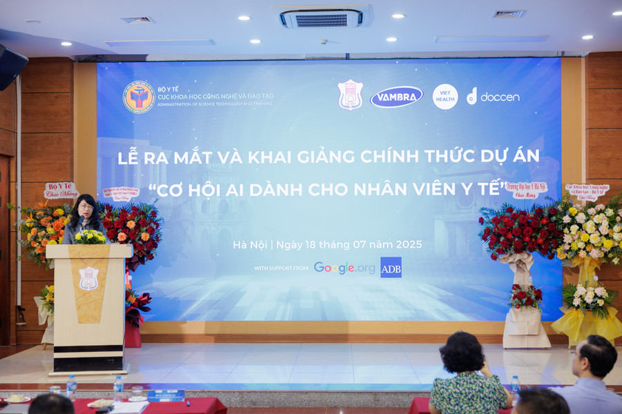 PGS.TS Lương Mai Anh - Phó Cục trưởng Cục Khoa học công nghệ và Đào tạo, Bộ Y tế. neww-0552.jpg