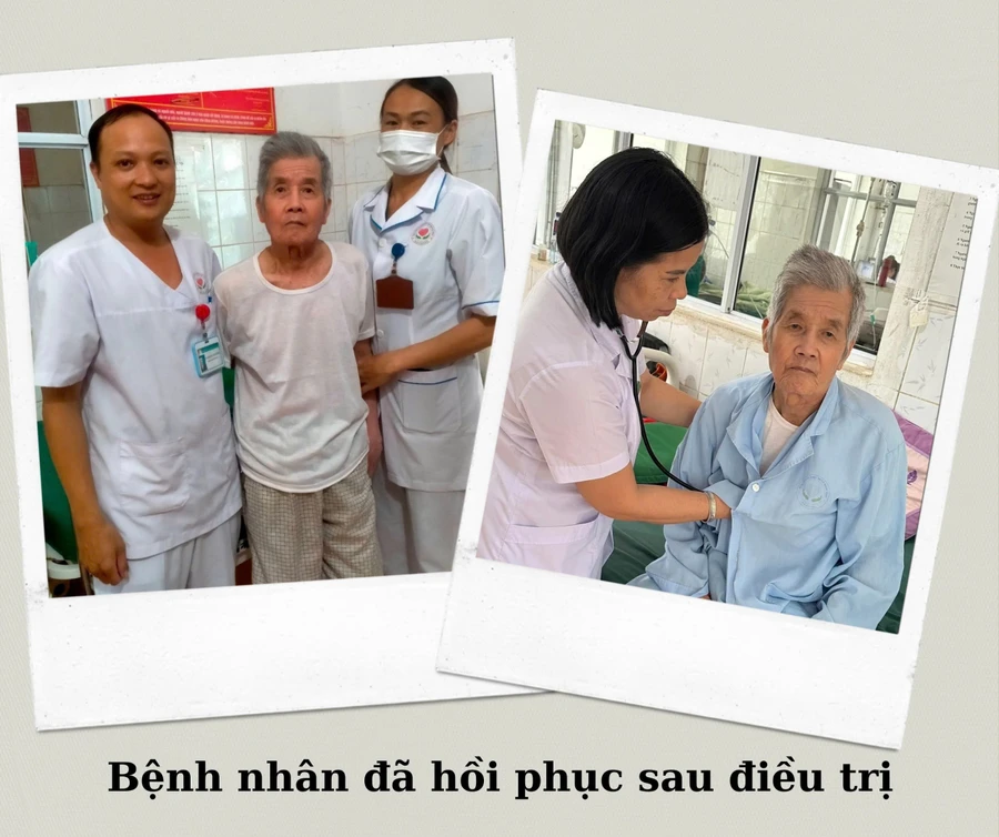 Bệnh nhân được cấp cứu trong giờ vàng. Ảnh: BVCC. 