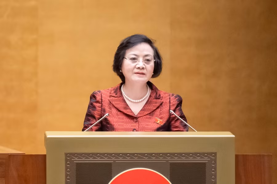 Bộ trưởng Bộ Nội vụ Phạm Thị Thanh Trà.