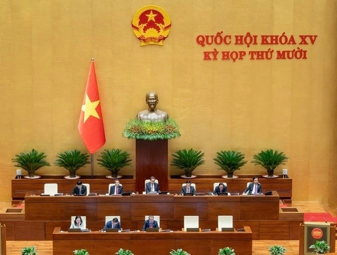 Kỳ họp thứ 10, Quốc hội khóa XV. 