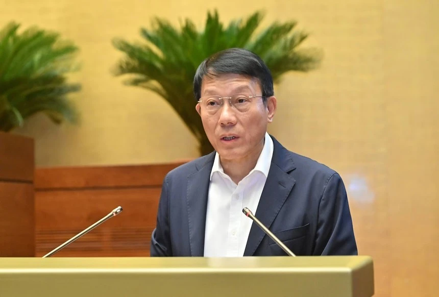 Bộ trưởng Bộ Công an Lương Tam Quang. 