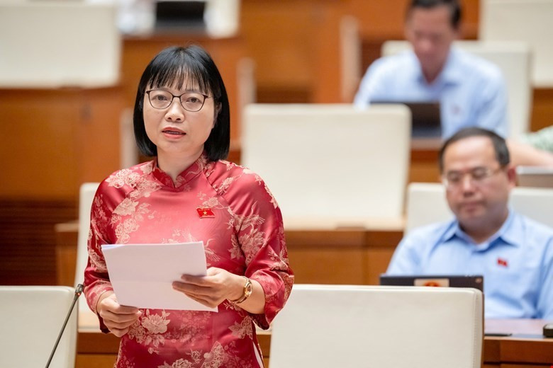 Đại biểu Nguyễn Thị Việt Nga, Đoàn ĐBQH tỉnh Hải Dương. luat1.jpg
