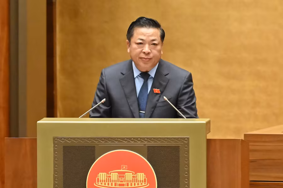 Bộ trưởng Xây dựng Trần Hồng Minh. 