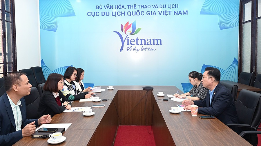 Cục Du lịch quốc gia Việt Nam làm việc với Đại sứ Du lịch Việt Nam tại Hàn Quốc về kế hoạch hợp tác, xúc tiến quảng bá du lịch.