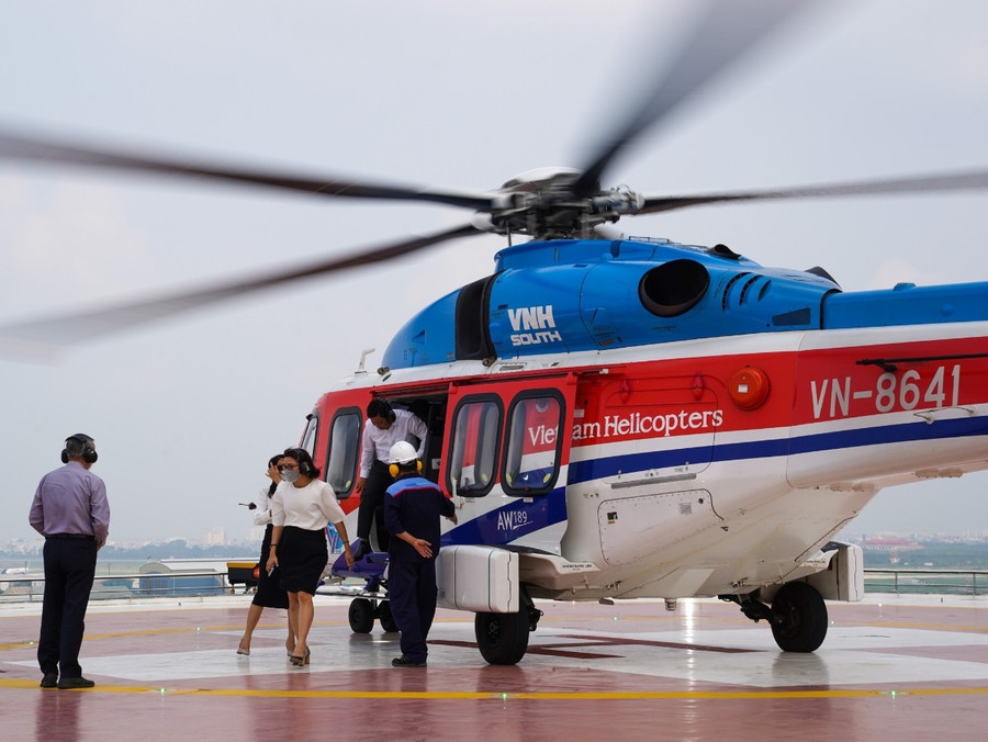 Tour du lịch trực thăng đã được nghiên cứu và tổ chức bay thử nghiệm từ năm 2022. Ảnh: INT.