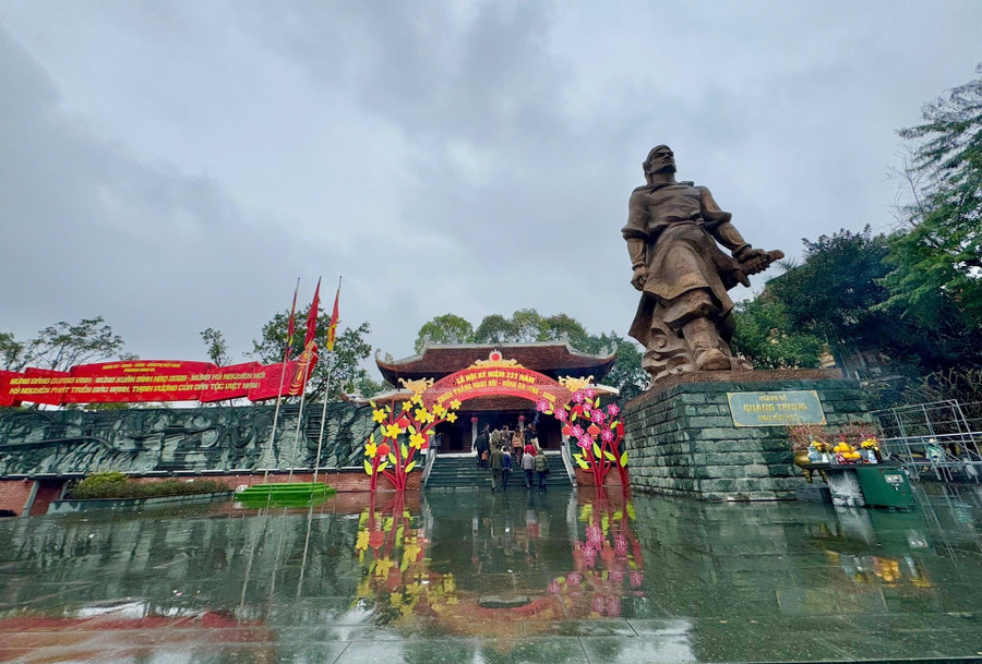 Từng bước xây dựng di tích quốc gia đặc biệt Gò Đống Đa trở thành điểm đến văn hóa - du lịch tiêu biểu của Thủ đô. Ảnh: ITN.