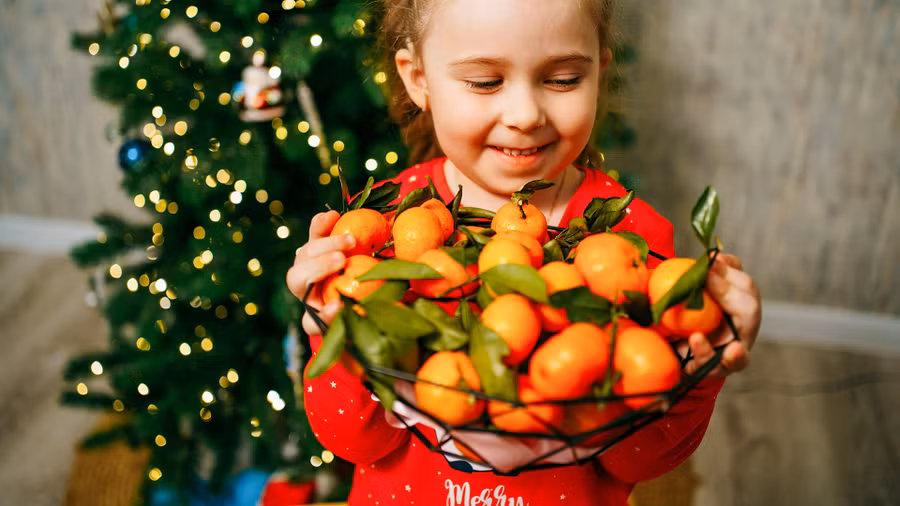 Quýt là trái cây biểu tượng Tết Nga. Ảnh: Gw2ru.com