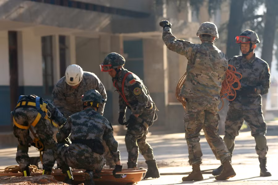 Trường quản lý tình huống khẩn cấp đầu tiên tại Trung Quốc.