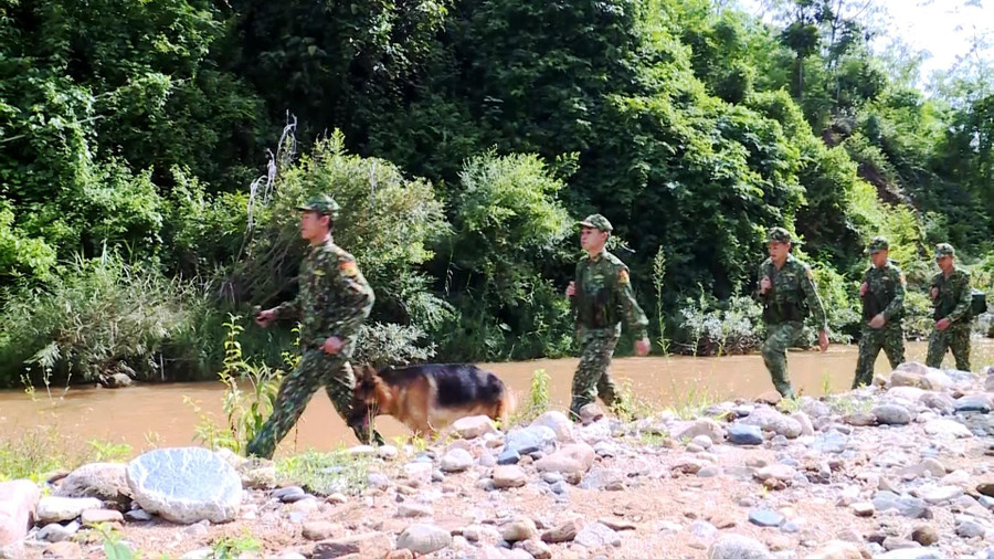 Những bước chân tuần tra biên giới không nghỉ của lực lượng biên phòng.