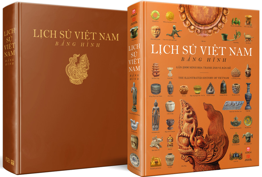Cuốn sách 'Lịch sử Việt Nam bằng hình' được xây dựng trong 17 năm.
