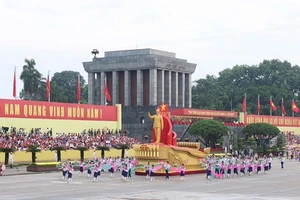 Trọng thể Lễ kỷ niệm, diễu binh, diễu hành 80 năm Quốc khánh 2/9