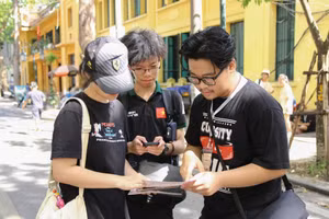 Khi học sinh 'ra phố' rèn kỹ năng sống