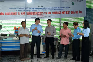 Cần Thơ đa dạng hóa sản phẩm chế biến từ vú sữa, tạo sinh kế mới cho người dân