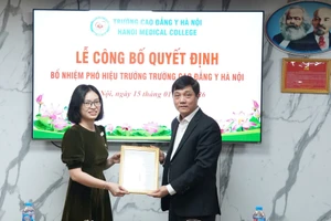 Trường Cao đẳng Y Hà Nội có tân Phó Hiệu trưởng