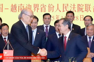 Phát triển sâu rộng hơn trong quan hệ hợp tác giữa hệ thống Tòa án hai nước Việt Nam – Trung Quốc